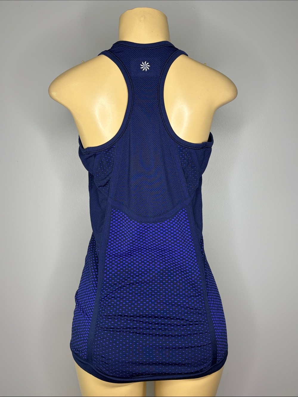 Athleta Women's Navy Blue Racerback Workout Tank Size M - Picture 1 of 5